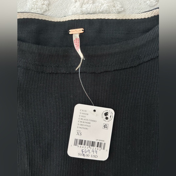 NWT Free People Enya Mixed Media Dress - Picture 3 of 3